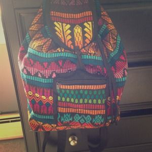 Colorful Tribal Aztec Backpack