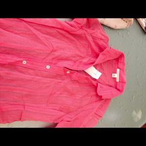 Banana republic sheer top