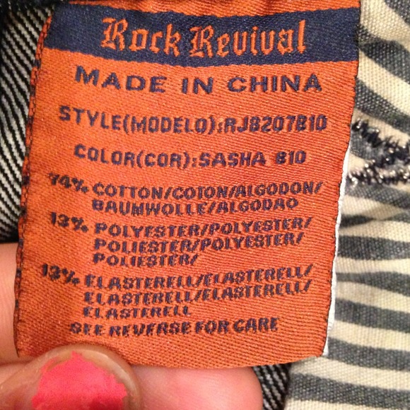 Rock revival jeans women's size 27 - Picture 4 of 4