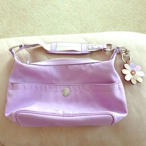 Lavender Coach purse - used once!