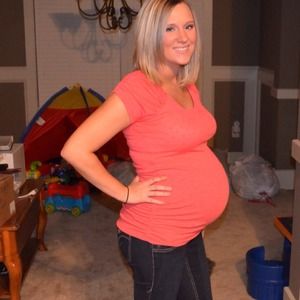 Pink & purple Maternity or Not prego shirts!