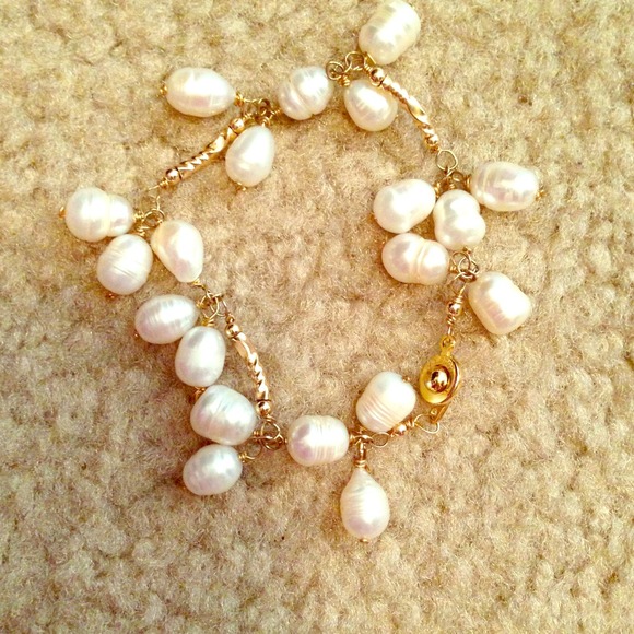Statement bracelet handmade by moi