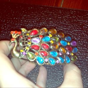 Peacock bracelet!