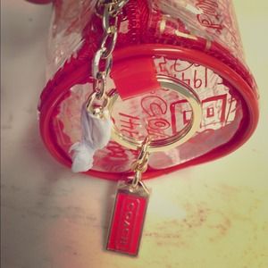 Coach makeup bag