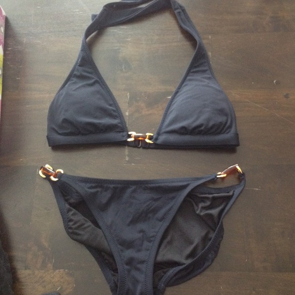 ~ SOLD ~ J Crew bikini nwot navy size m never worn