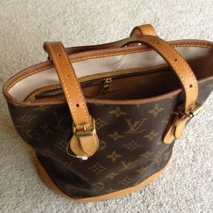 LV bucket bag