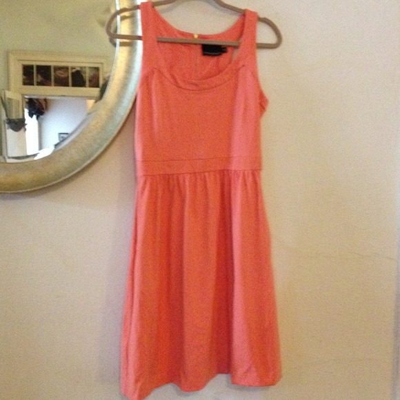 Peach dress