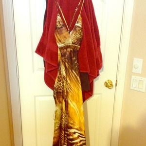 Prom floor length dress