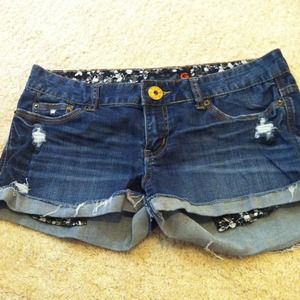 G by Guess Peek-a-boo Pocket Short