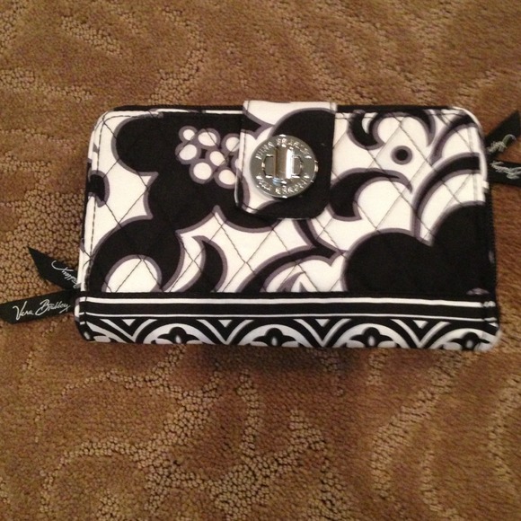 Vera Bradley Night and Day Pattern Large Wallet