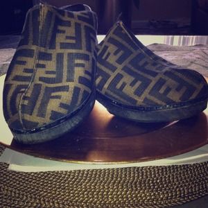 Authentic FENDI Clogs (Circa 1997)