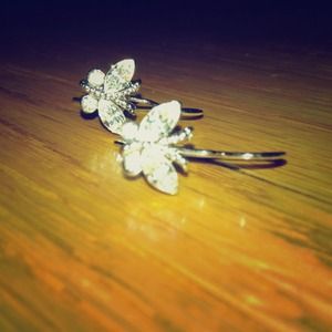 Butterfly earrings!