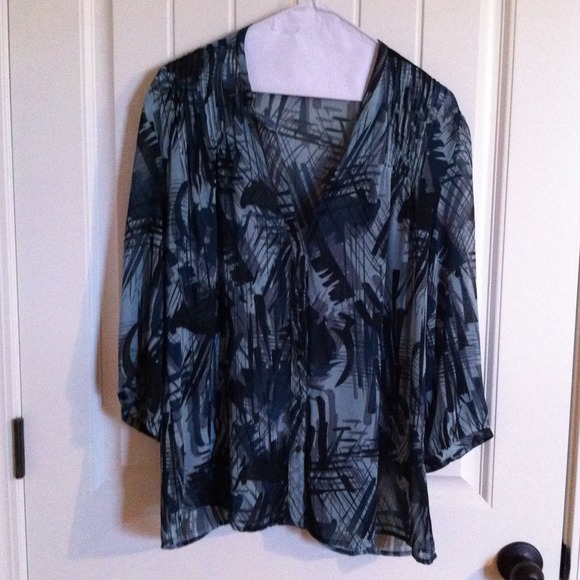 🚫RESERVED🚫Sheer, Long Sleeve Shirt