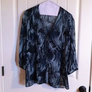 🚫RESERVED🚫Sheer, Long Sleeve Shirt