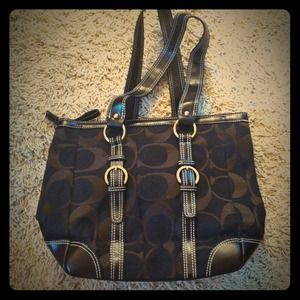 Large faux Coach Bag