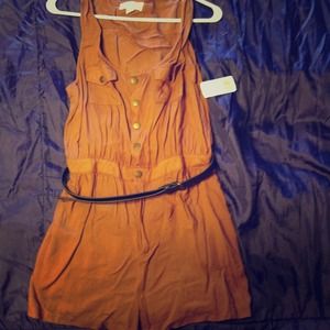 Super cute romper with belt