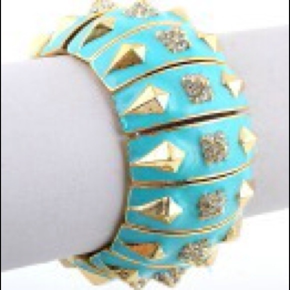 Chunky crystal bracelet - Picture 3 of 4