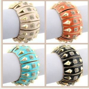 Chunky crystal bracelet