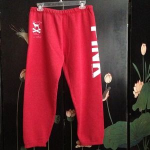 💟💟SOLD💟💟 Victoria's Secret red sweats