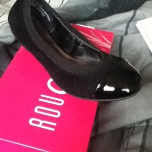 Black baby doll shoes