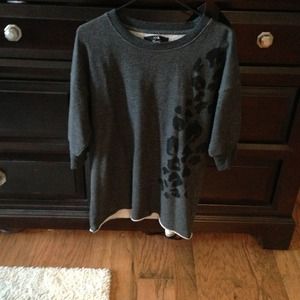 Cheetah print sweatshirt