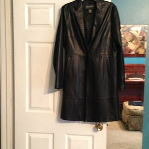 ❤️Banana Republic Leather Coat❤️