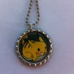 Pikachu Pokemon necklace