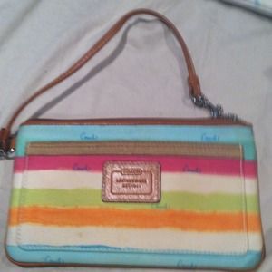 Coach wristlet