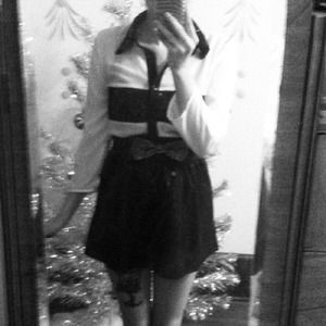 Skirt and shirt sold together!