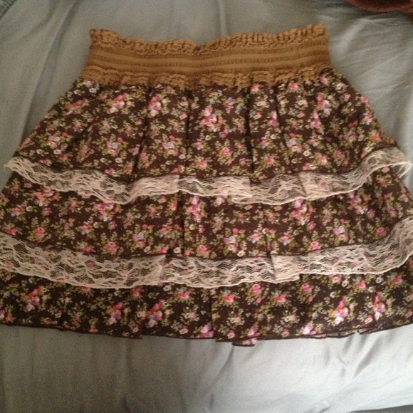 Layered skirt!