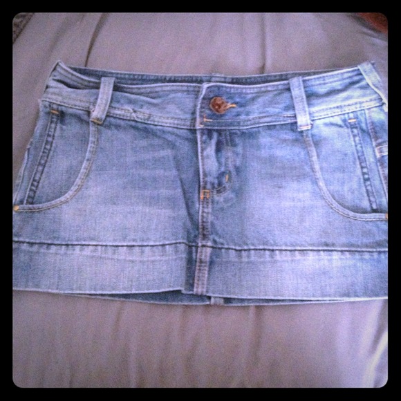 X2 denim mini