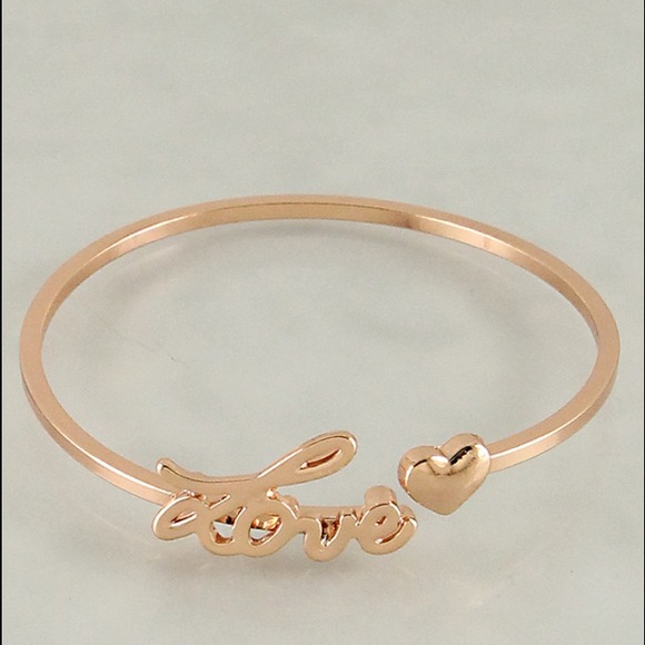 Jewelry - Rose Gold Love Bracelet