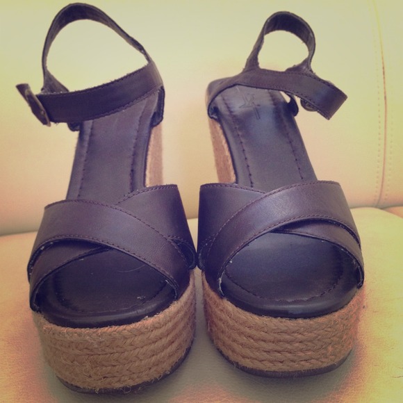 Dark Brown Wedges