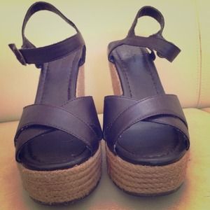 Dark Brown Wedges