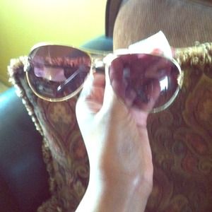 Beverly Hills Polo Club Aviator Style Glasses.