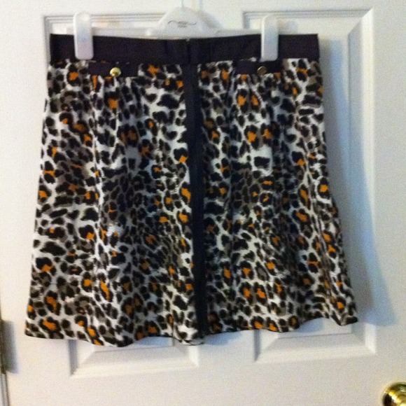 Animal print skirt!!!!