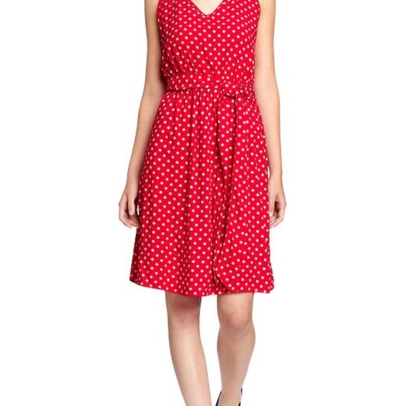 Red and white polka dot dress :)💢REDUCED💢