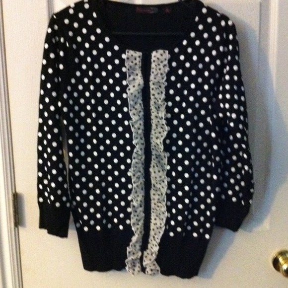 Polka dot cover up
