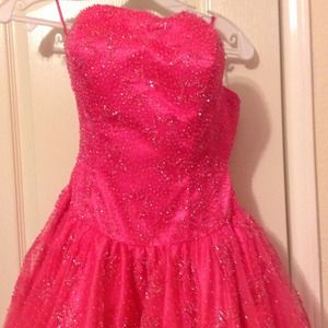 Formal Pink PromDress