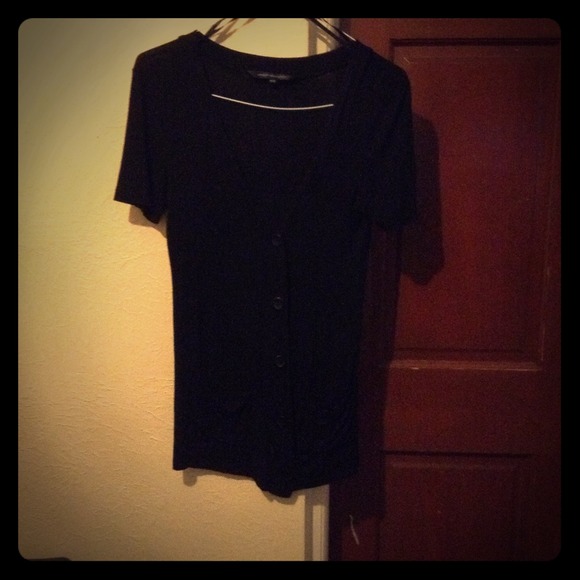 Short sleeve cardigan