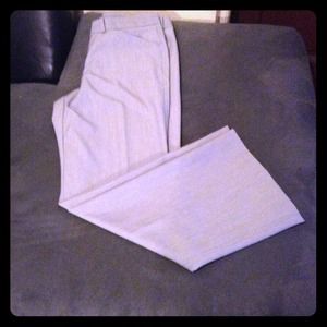 Gray dress pants
