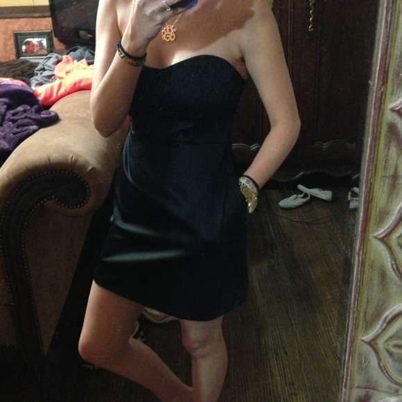 Black cocktail dress