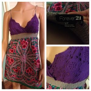 ❤Sold. Cute forever 21 sun dress