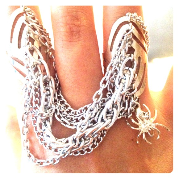 home made Jewelry - Chain ring