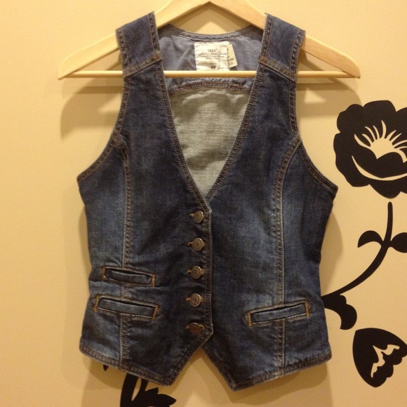 H&M denim vest