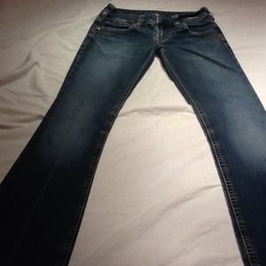 Silver jeans
