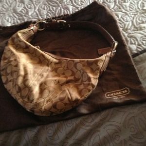 Coach brown purse