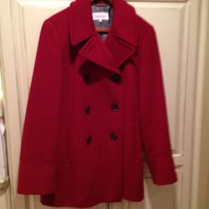 100 0/0 wool double breasted coat Sale now $30