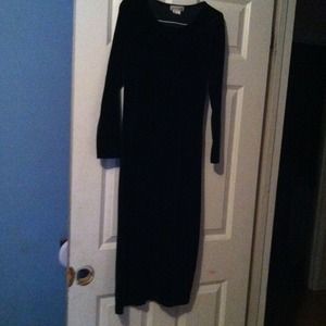 Velvet Dark Green Girls Dress