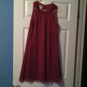 Shimmery and flowing semi formal dress